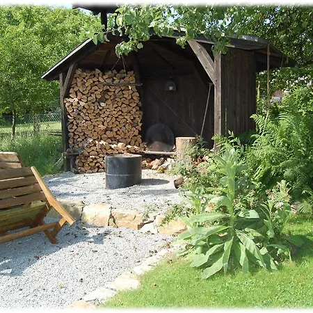 شقة Ferienwohnung Hunsruck Reckershausen